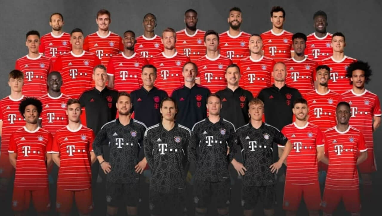 Đội Hình Thi Đấu Cho Mùa Giải 2022/2023 Của CLB Bayern Munich